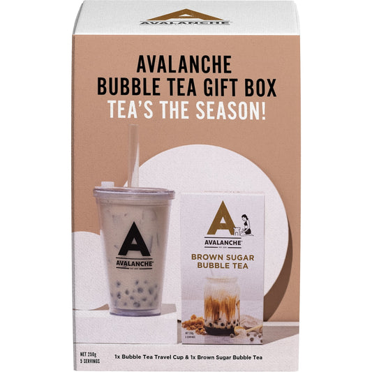 Avalanche Christmas 2021 Bubble Tea Gift Box Each