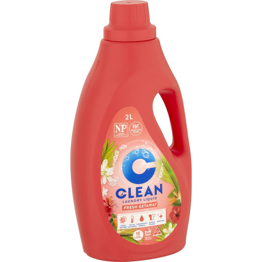 Clean Laundry Liquid Fresh Getaway 2l