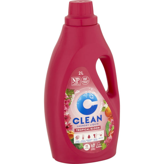 Clean Laundry Liquid Tropical Bloom 2l