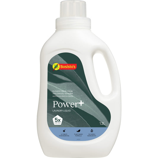 Bosisto's Laundry Liquid Power+ With Australian Eucalyptus Oil 1.2l