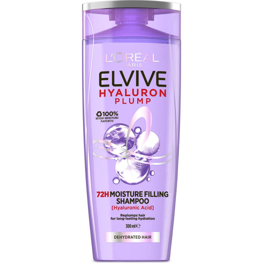 L'oreal Paris Elvive Hyaluron Plump Moisture Filling Shampoo 300ml