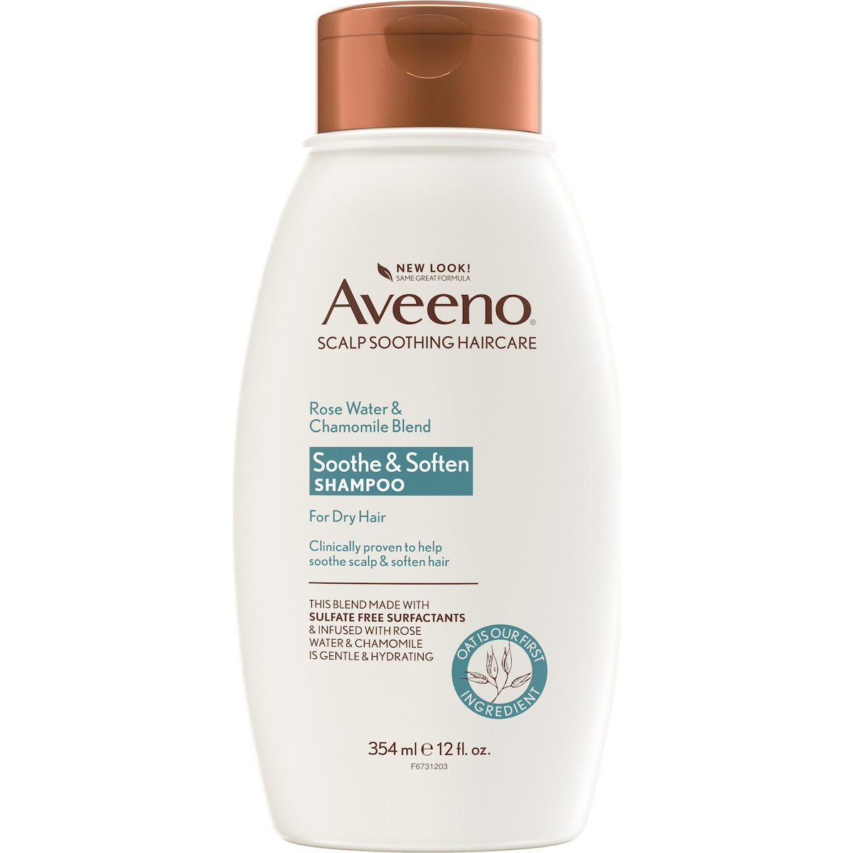 Aveeno Rose Water & Chamomile Shampoo For Dry Hair 354ml