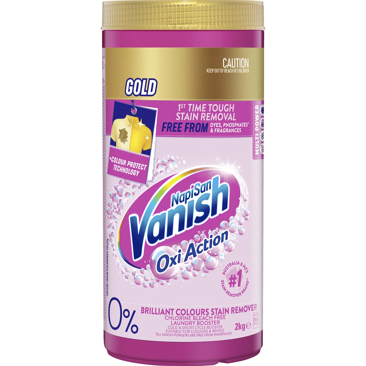 Vanish Gold 0% Stain Remover Powder 2kg