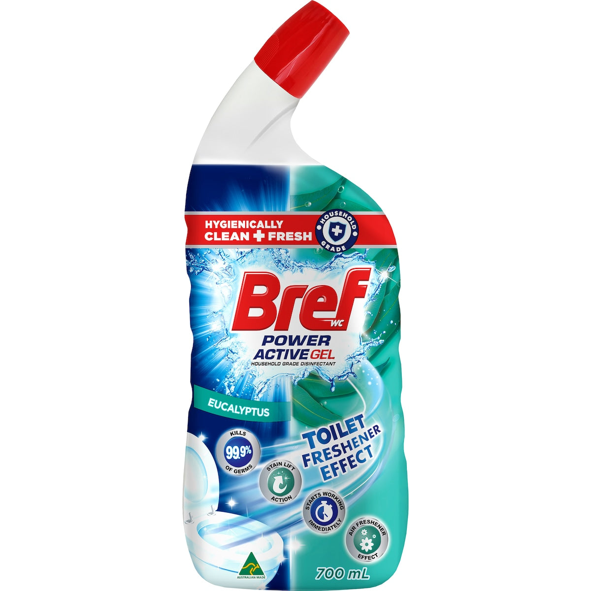 Bref Power Active Eucalyptus Toilet Cleaner Gel 700ml