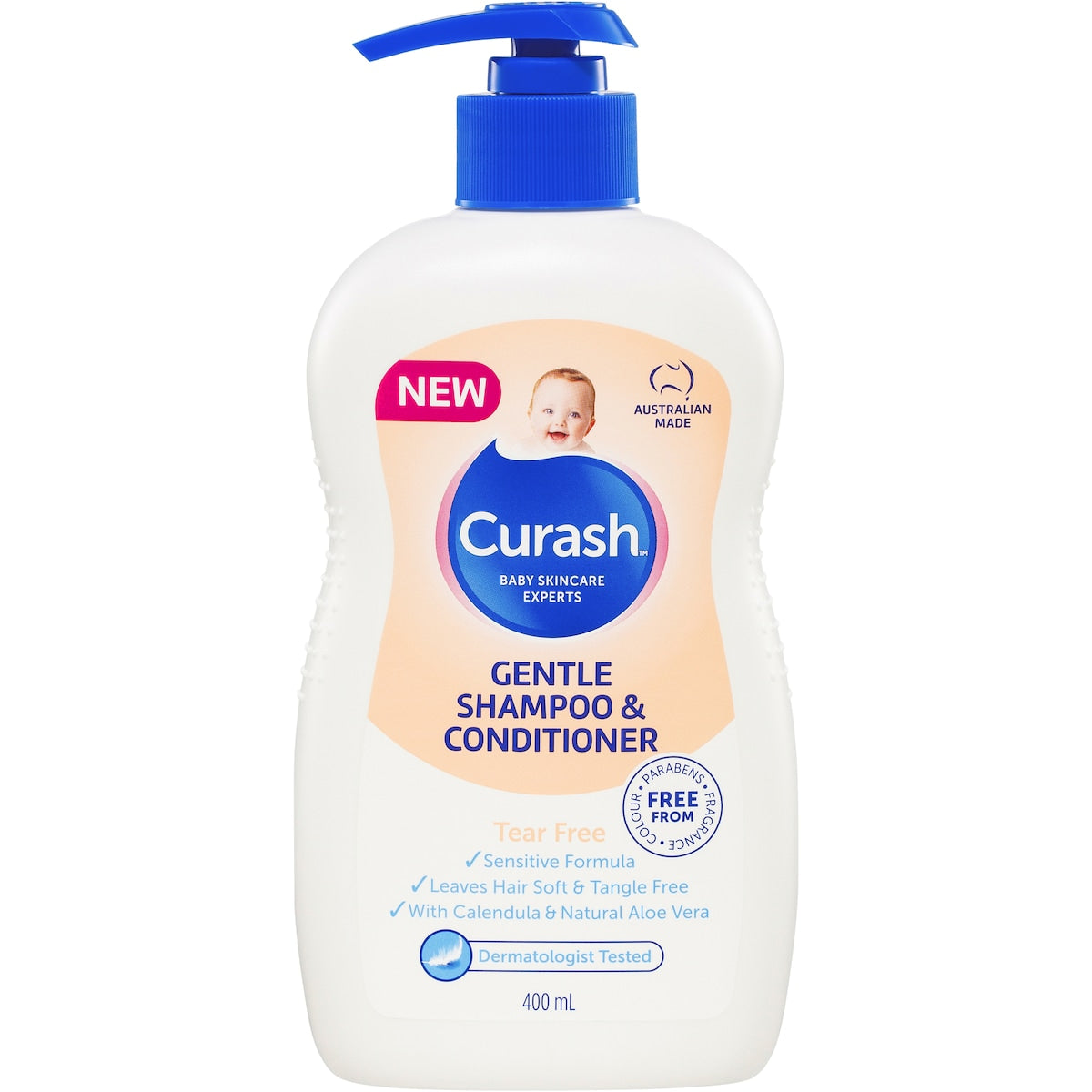 Curash Gentle Shampoo & Conditioner 400ml