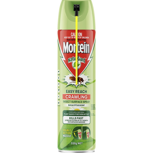 Mortein Naturgard Easy Reach Crawling Insect Spray 320g