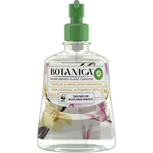 Air Wick Botanica Vanilla & Magnolia Automatic Air Freshener Refill 224ml