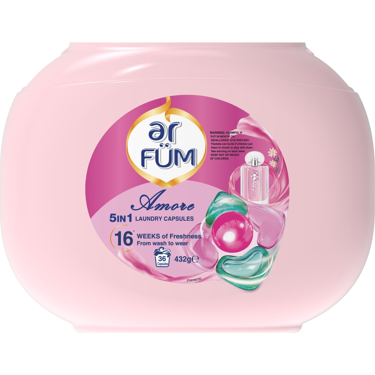 Arfum Laundry Capsules Amore 36 Pack