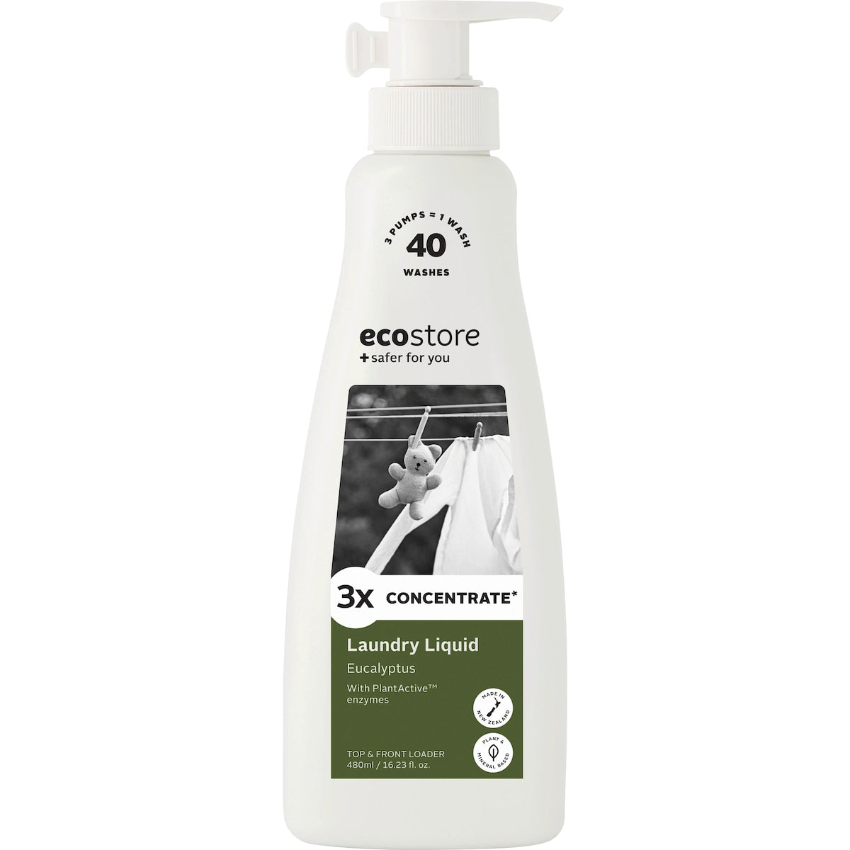 Ecostore Laundry Liquid Concentrate Eucalyptus 480ml