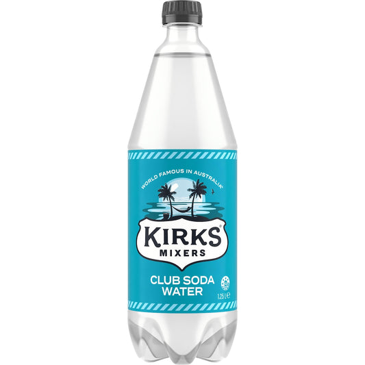 Kirks Club Soda Water 1.25l