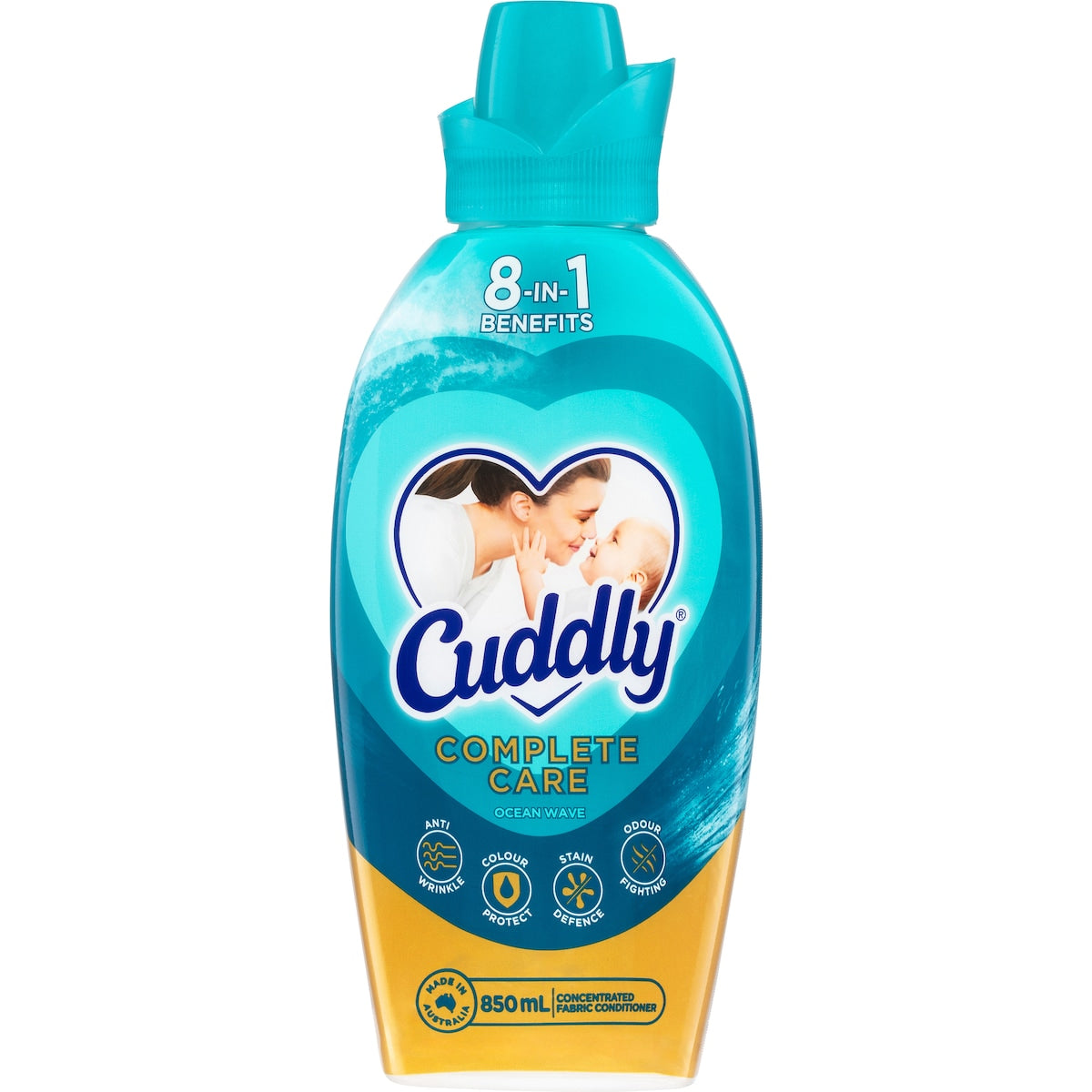 Cuddly Concentrate Fabric Conditioner Complete Care Ocean Wave 850ml