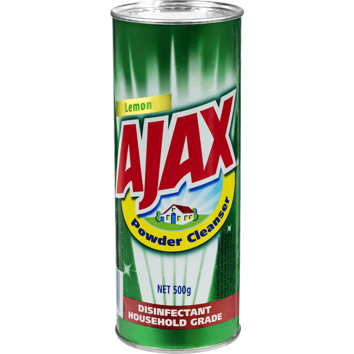 Ajax Disinfectant Powder Cleaner Super Lemon 500g