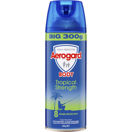 Aerogard Tropical Strength Insect Repellent Spray 300g