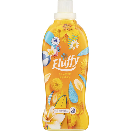 Fluffy Ultra Fabric Softener Summer Breeze 1l