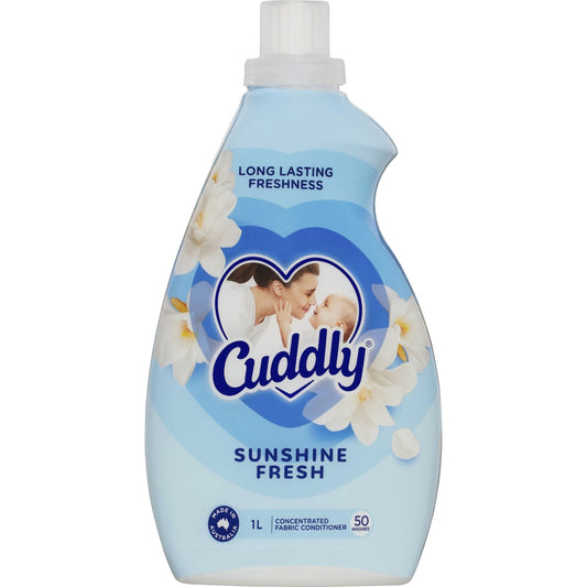 Cuddly Ultra Fabric Softener Sunshine Fresh 1l