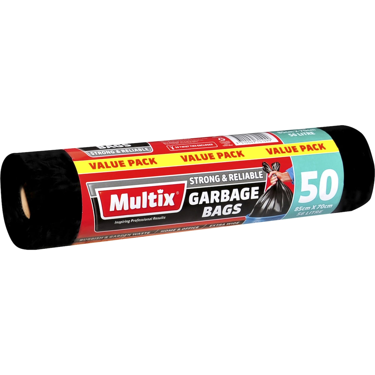 Multix Extra Wide Garbage Bags 50 Pack