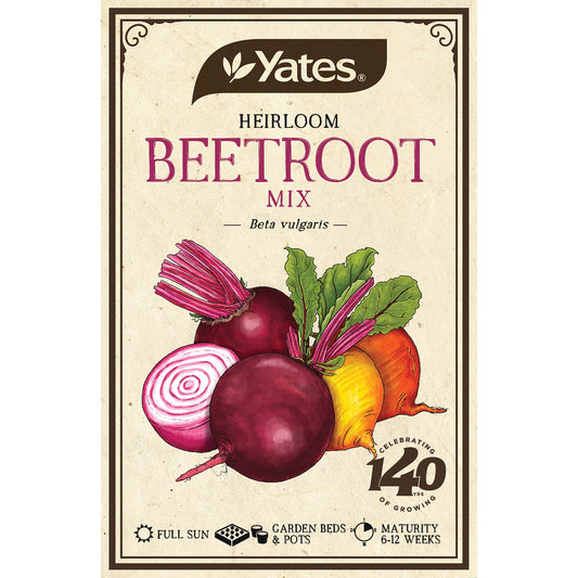 Yates Heirloom Beetroot Mix Seeds Each