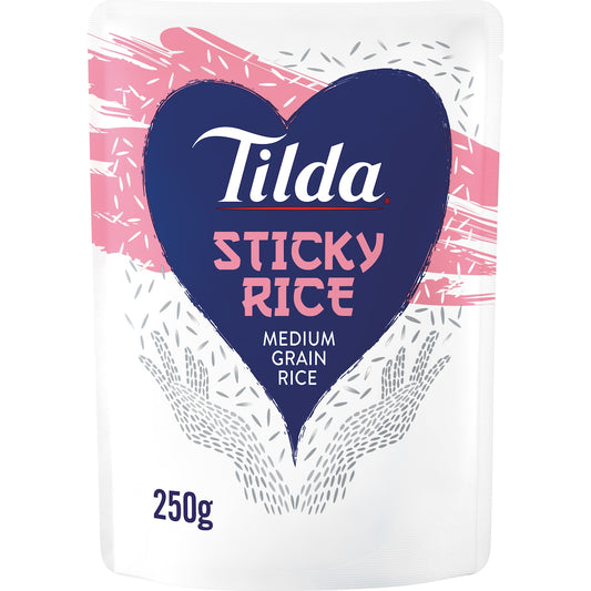 Tilda Microwave Sticky Rice 250g