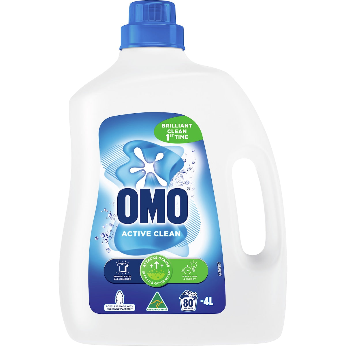 Omo Active Clean Laundry Liquid 4l