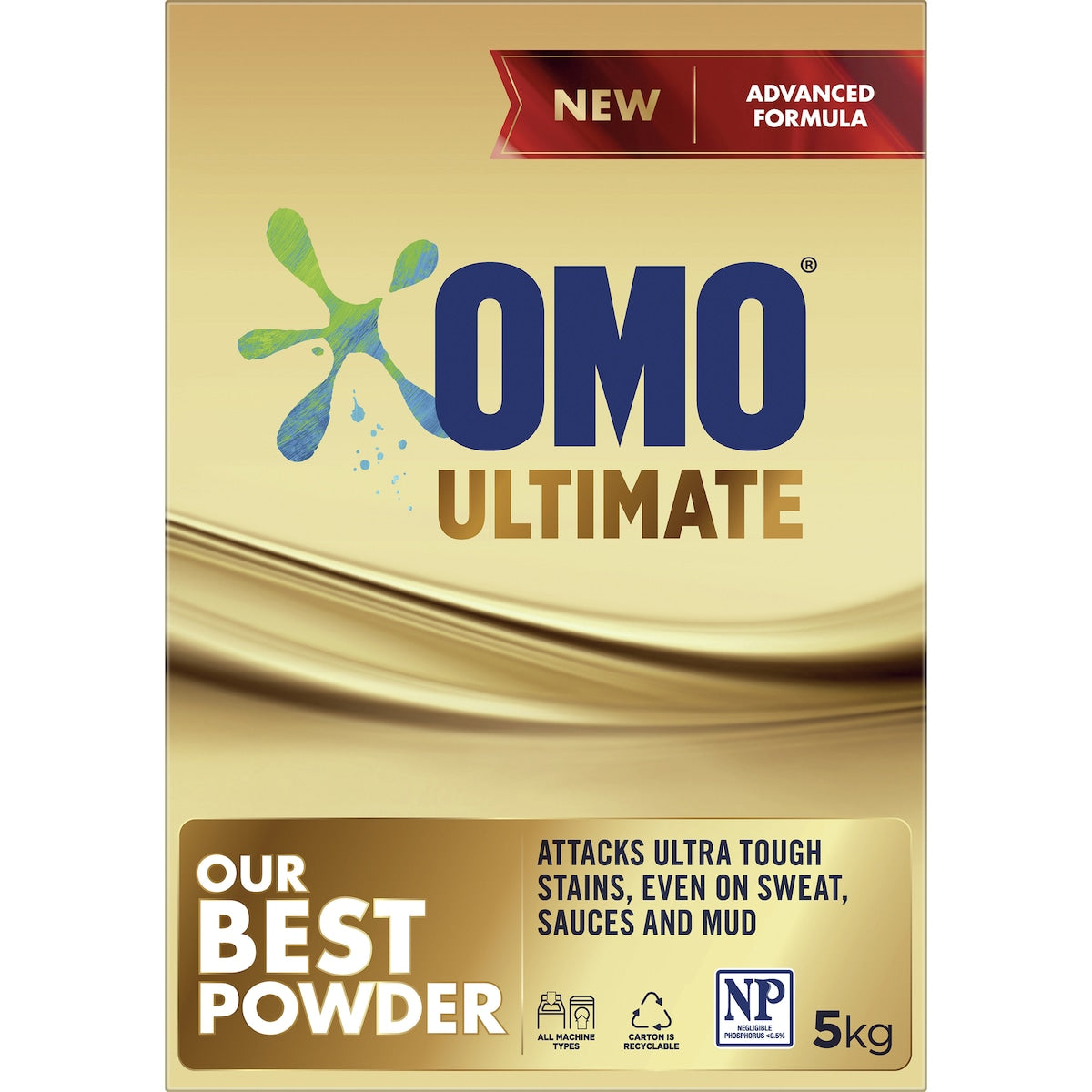 Omo Ultimate Washing Powder Front & Top Loader 5kg