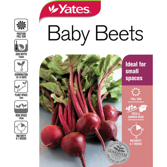 Yates Baby Beets Seeds 1.5 G