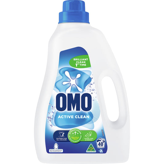 Omo Active Clean Laundry Liquid 2l