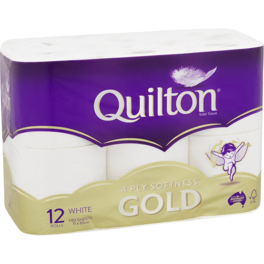 Quilton Gold Toilet Paper 12 Pack