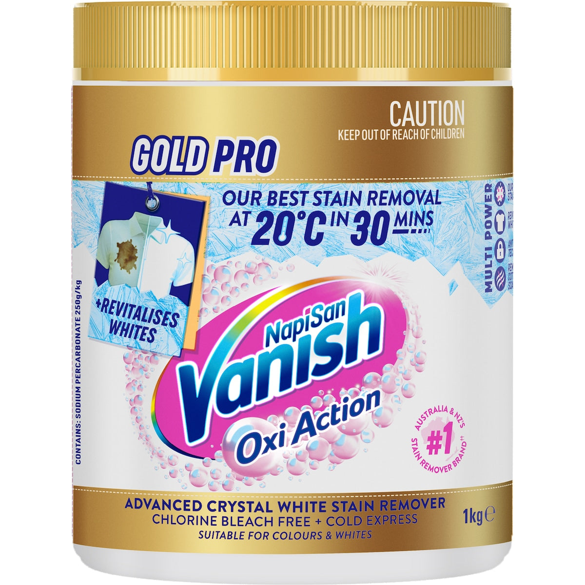 Vanish Gold Pro White Stain Remover 1kg