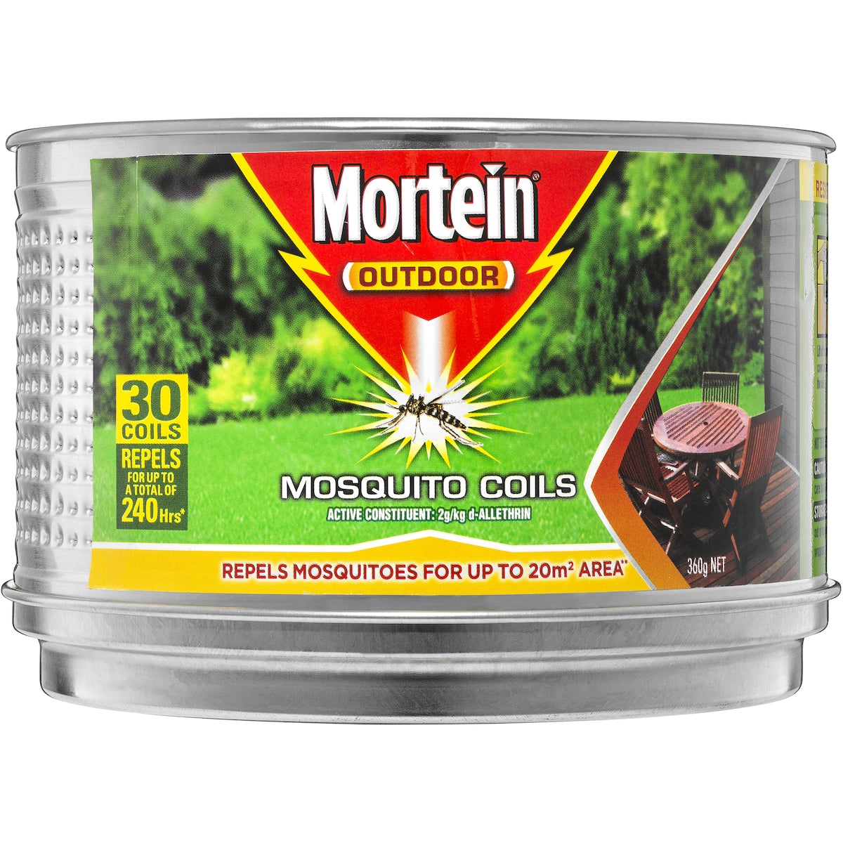 Mortein Outdoor Coil Burner Mosquito Repellent 30 Pack