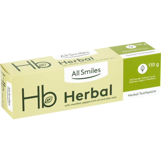 All Smiles Herbal Toothpaste 110g