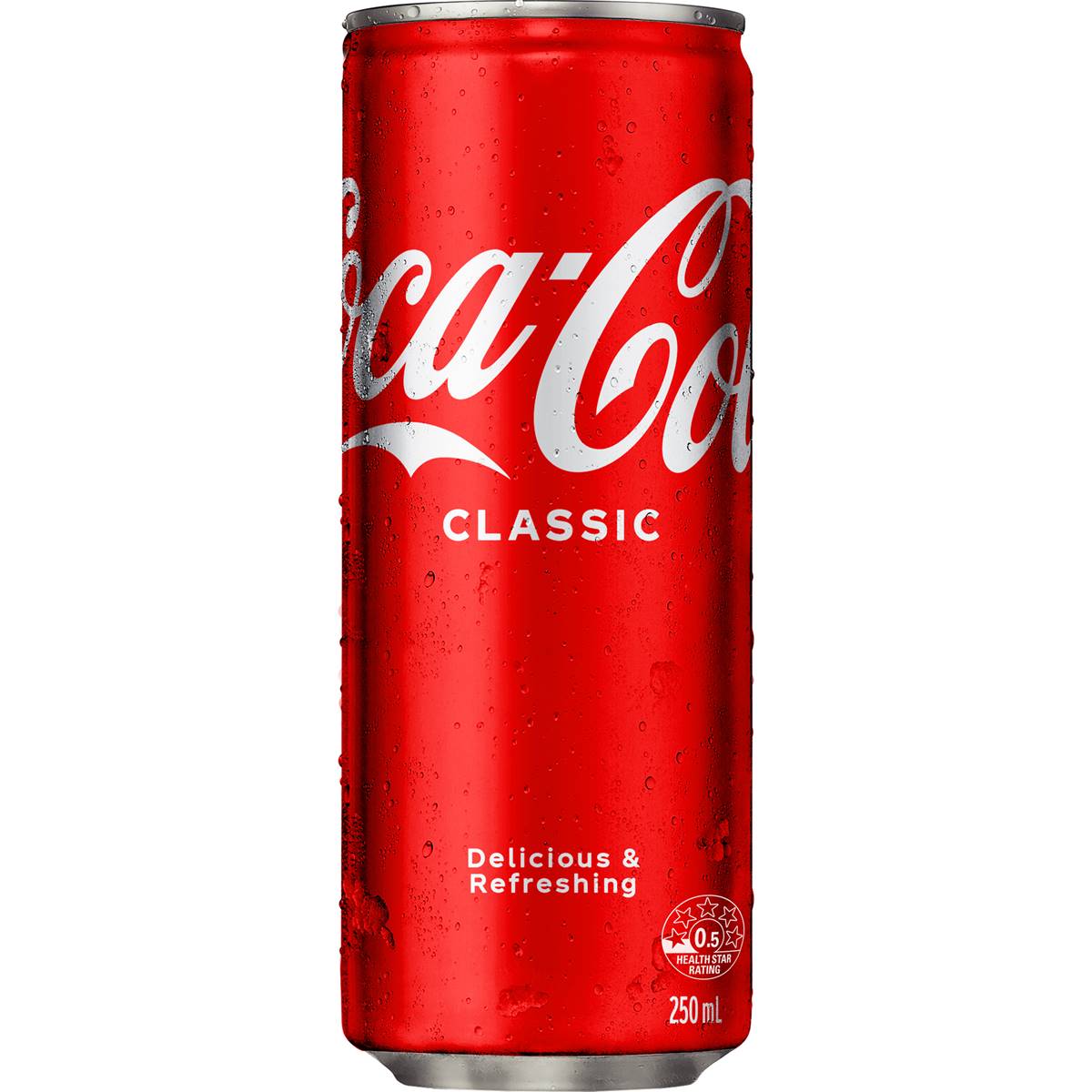 Coca - Cola Classic Soft Drink Mini Can 250ml