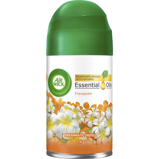 Air Wick Essential Oils Freshmatic Air Freshener Frangipani Refill 174g