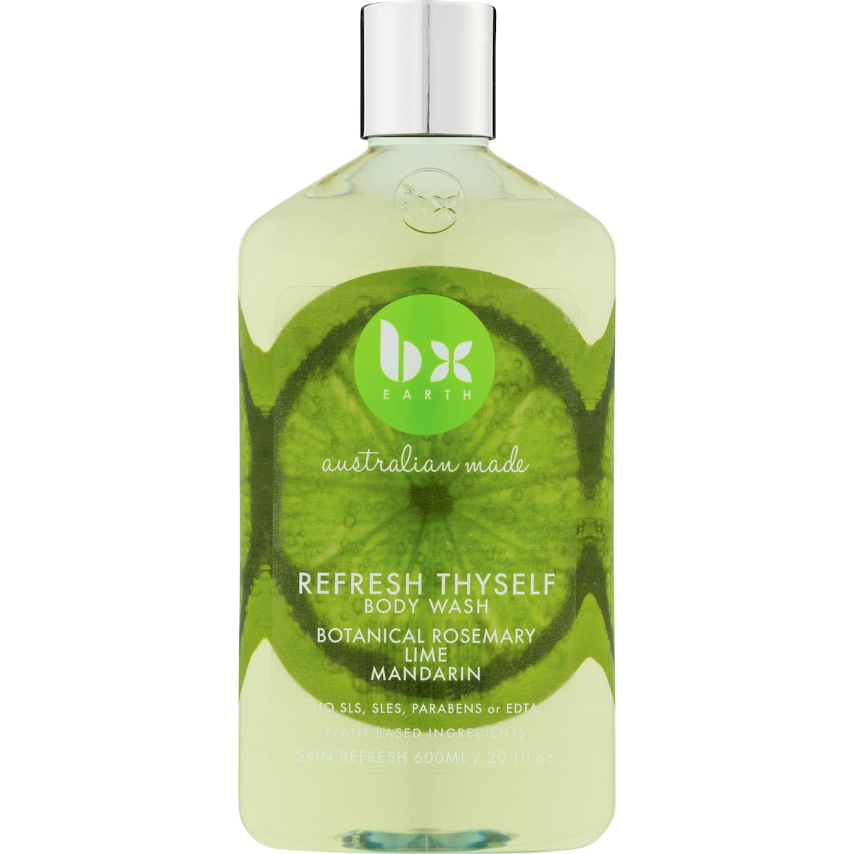 Bx Earth Body Wash Refresh Thyself 600ml