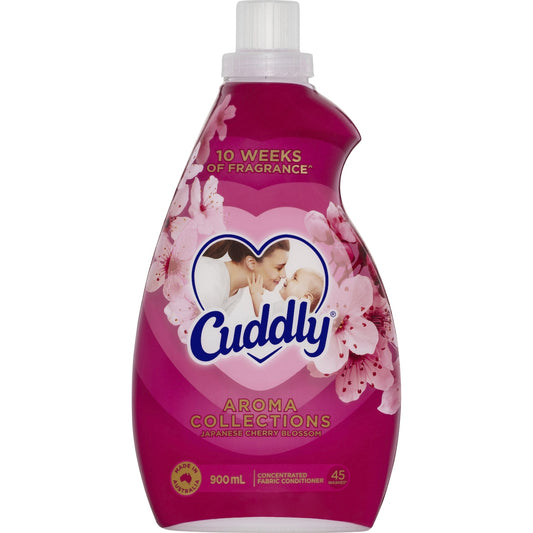 Cuddly Ultra Fabric Softener Japanese Cherry Blossom 900ml