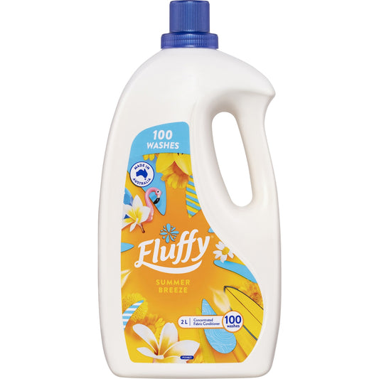 Fluffy Ultra Fabric Softener Summer Breeze 2l