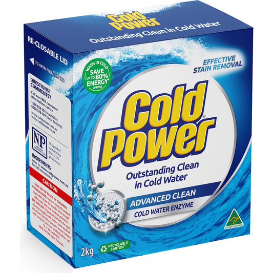 Cold Power Advanced Clean Laundry Washing Powder Detergent 2kg