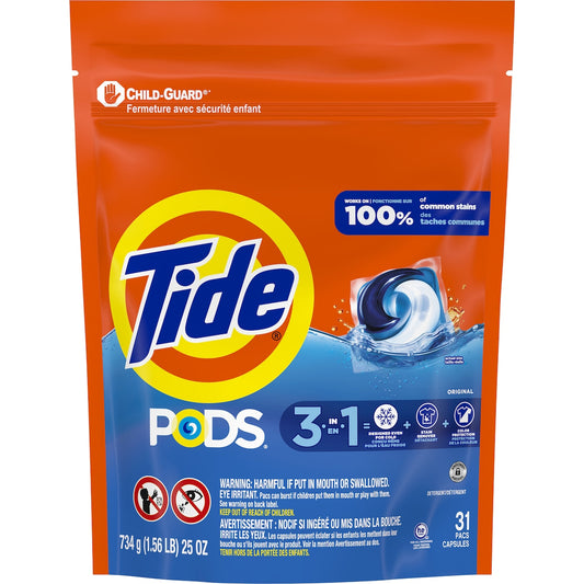 Tide Laundry Pods Original 31 Pack