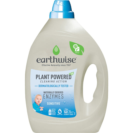 Earthwise Sensitive Clean Laundry Liquid Washing Detergent 2l