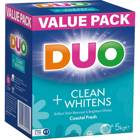 Duo Laundry Powder Clean & Whitens 5kg