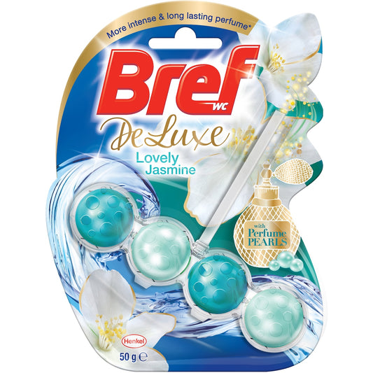 Bref Deluxe Lovely Jasmine Toilet Cleaner Block 50g