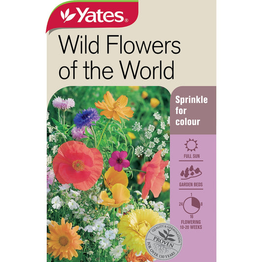 Yates Wild Flowers Of The World Seeds 0.3g