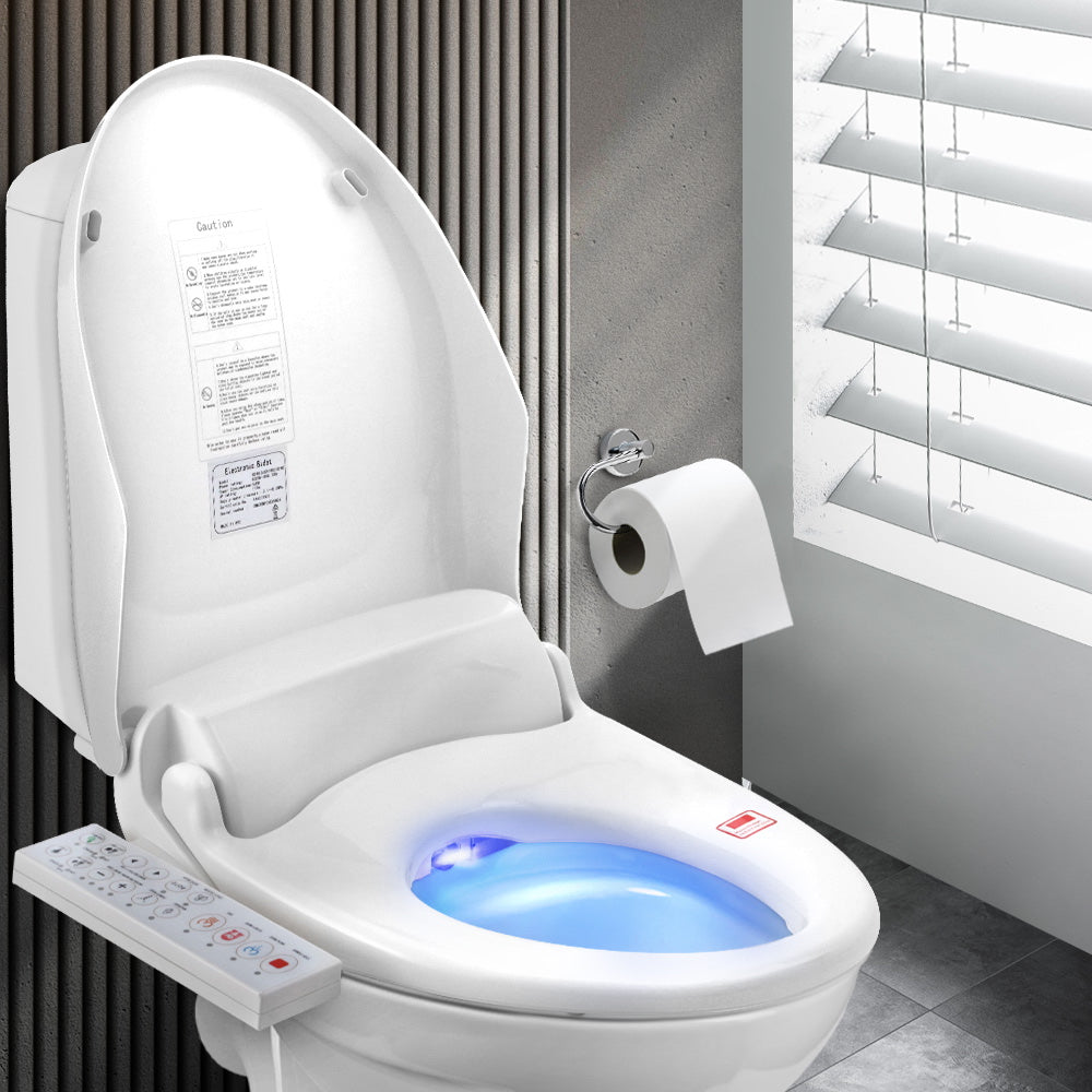 Cefito Electric Bidet Toilet Seat Cover Bathroom Spray Water Wash V Shape