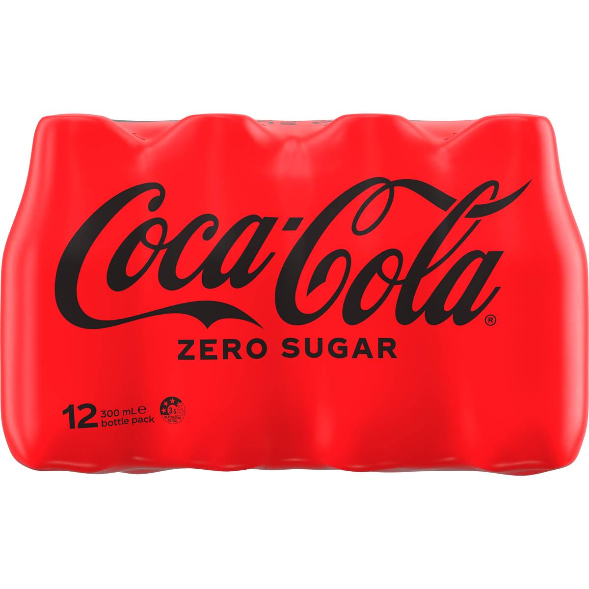 Coca - Cola Zero Sugar Soft Drink Mini Bottles 12 X 300ml