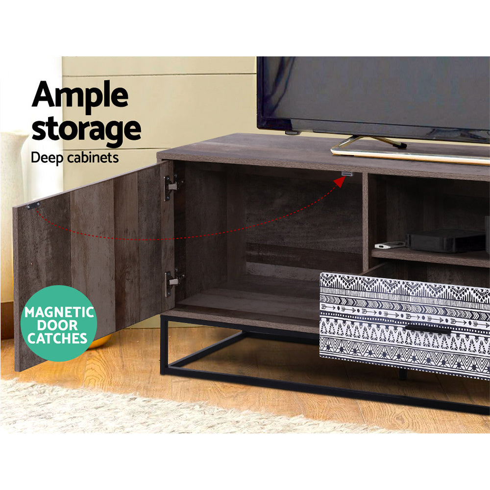 Artiss TV Cabinet Entertainment Unit 180cm Industrial