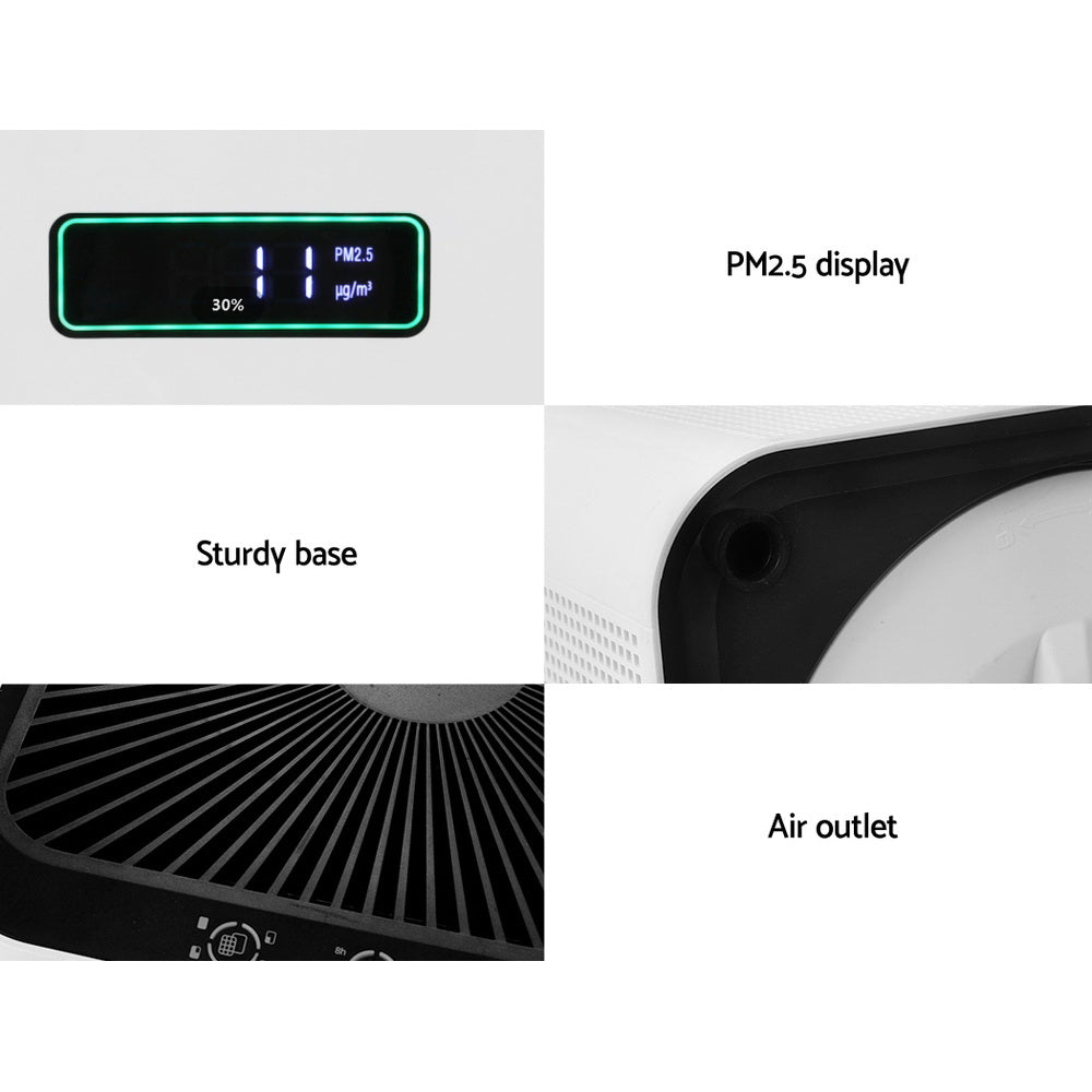 Devanti Air Purifier Home Purifiers HEPA Filter