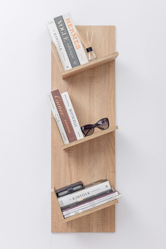 LONDON DISPLAY SHELF - NATURAL OAK