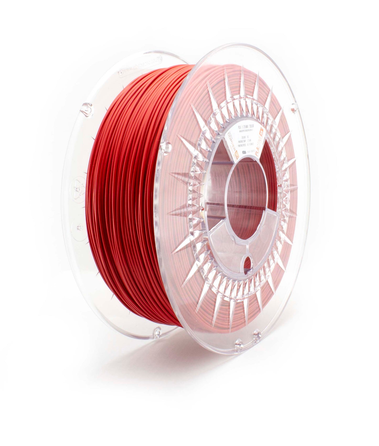 PLA Filament Copper 3D PLActive - Innovative Antibacterial 2.85mm 50gram Classic Red Color 3D Printer Filament