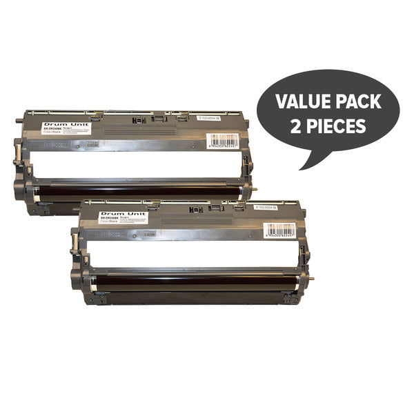 2 x DR-240 Black Premium Generic Drum Unit