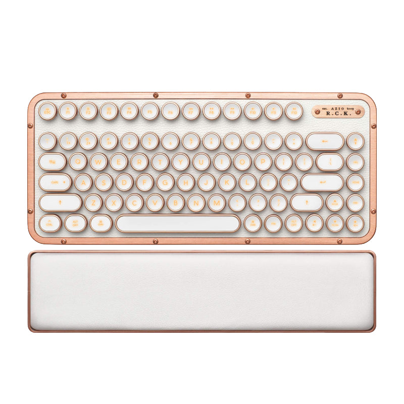 AZIO Retro Compact Keyboard Wh