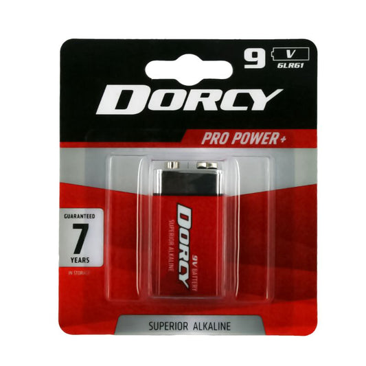 DORCY 9V Alkaline Battery